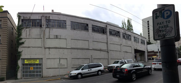 Sorrento Parking Garage - West Elevation