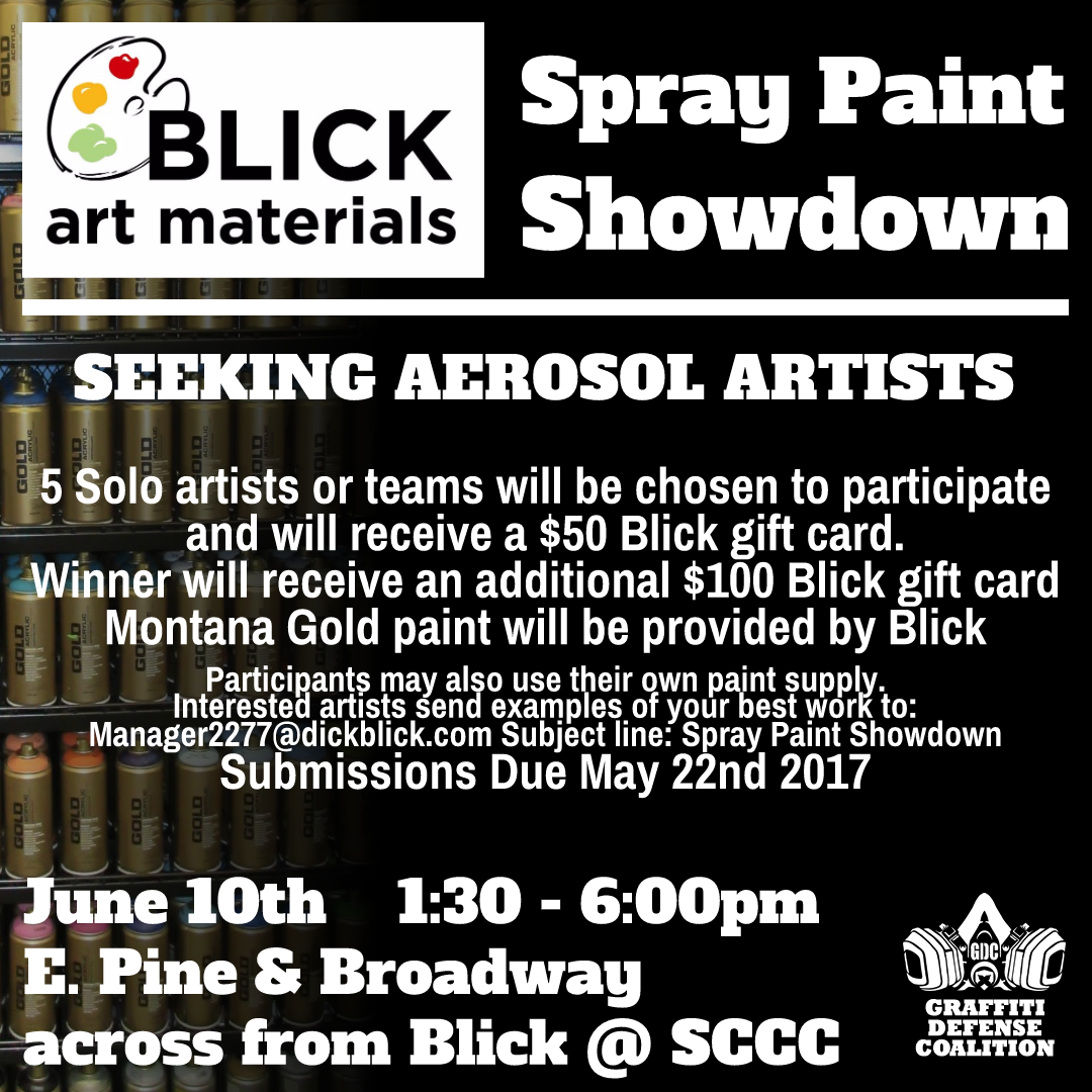 Blick GDC Spraypaint Showdown 2017